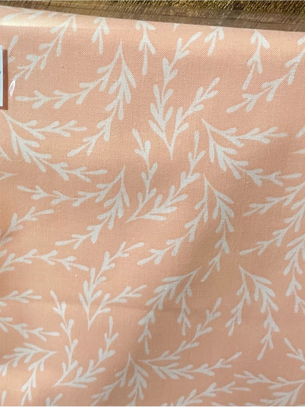 Elizabeth Hartman Robert Kaufman "Pond" Waving Grass Fabric Cut 49" x 35"